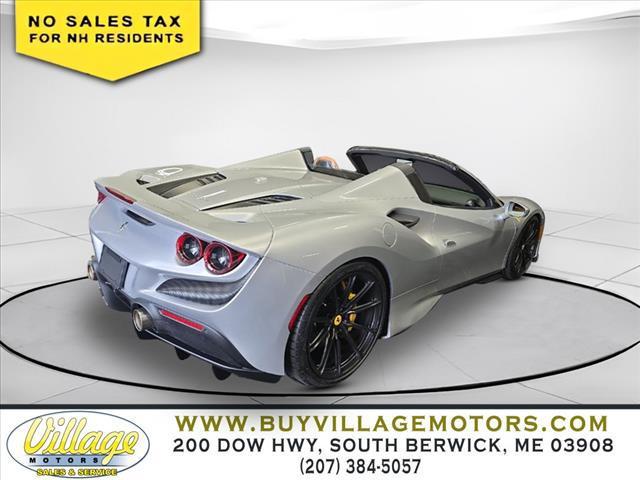 used 2021 Ferrari F8 Spider car, priced at $429,955