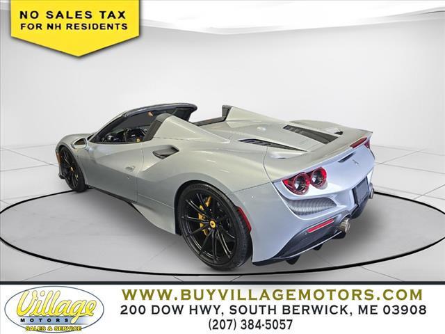 used 2021 Ferrari F8 Spider car, priced at $429,955