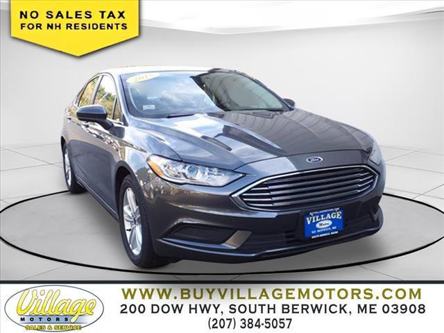 used 2018 Ford Fusion car, priced at $13,998