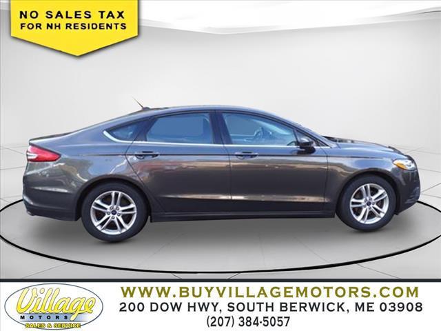 used 2018 Ford Fusion car, priced at $13,998