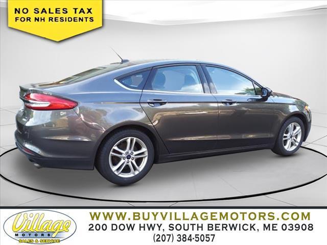 used 2018 Ford Fusion car, priced at $13,998