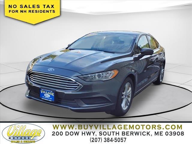 used 2018 Ford Fusion car, priced at $13,998