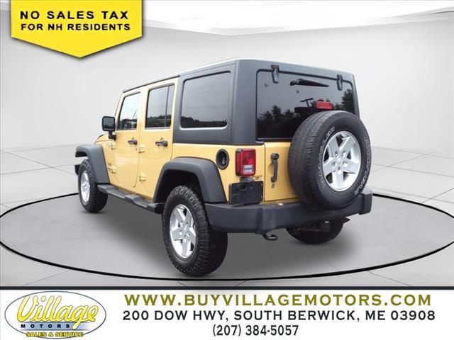 used 2014 Jeep Wrangler Unlimited car, priced at $19,988