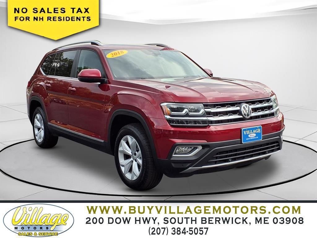 used 2018 Volkswagen Atlas car, priced at $16,445