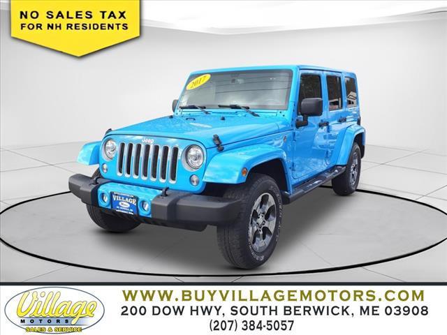 used 2017 Jeep Wrangler Unlimited car, priced at $22,445