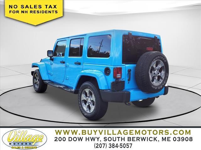 used 2017 Jeep Wrangler Unlimited car, priced at $22,445