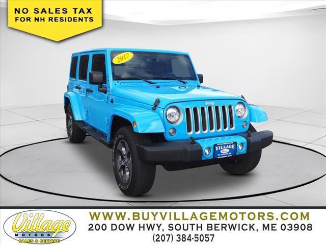 used 2017 Jeep Wrangler Unlimited car, priced at $20,999