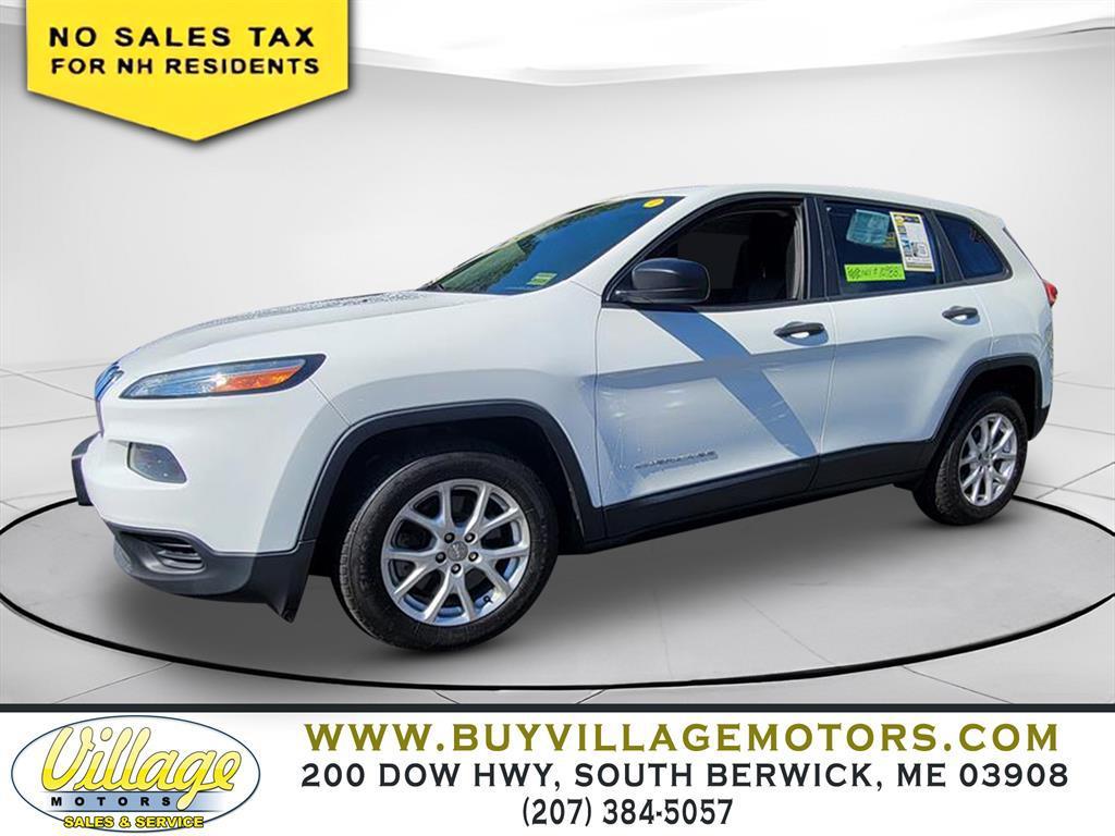 used 2017 Jeep Cherokee car, priced at $10,988