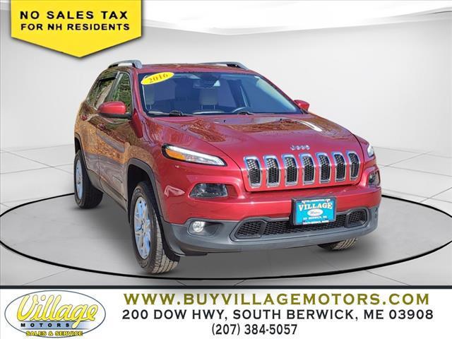 used 2016 Jeep Cherokee car, priced at $13,490