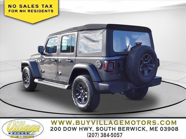 used 2018 Jeep Wrangler Unlimited car, priced at $20,988