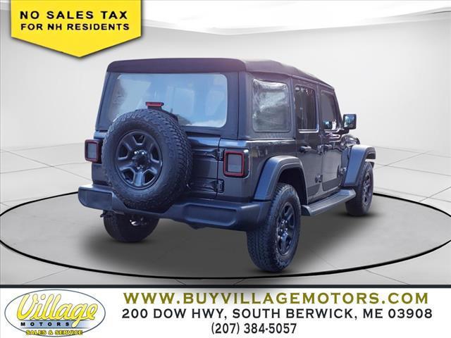 used 2018 Jeep Wrangler Unlimited car, priced at $20,988