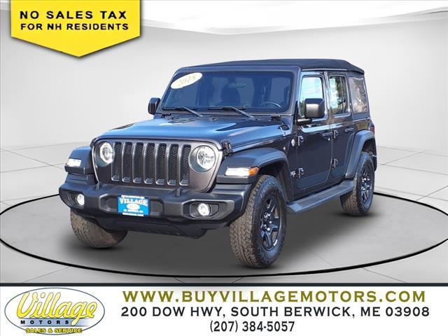 used 2018 Jeep Wrangler Unlimited car, priced at $20,988