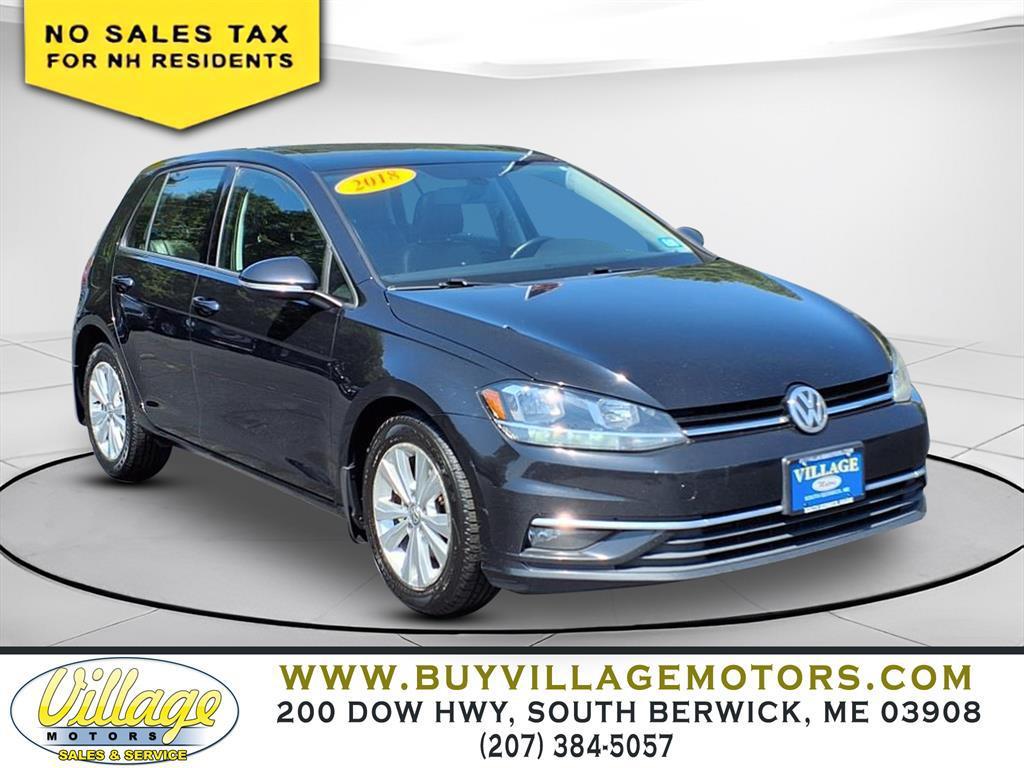 used 2018 Volkswagen Golf car, priced at $13,490