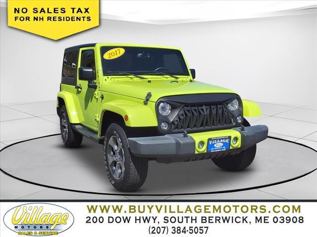 used 2017 Jeep Wrangler car, priced at $22,988