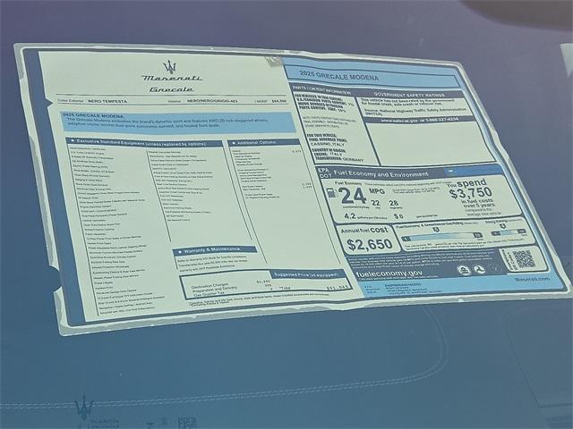 new 2025 Maserati Grecale car, priced at $91,065