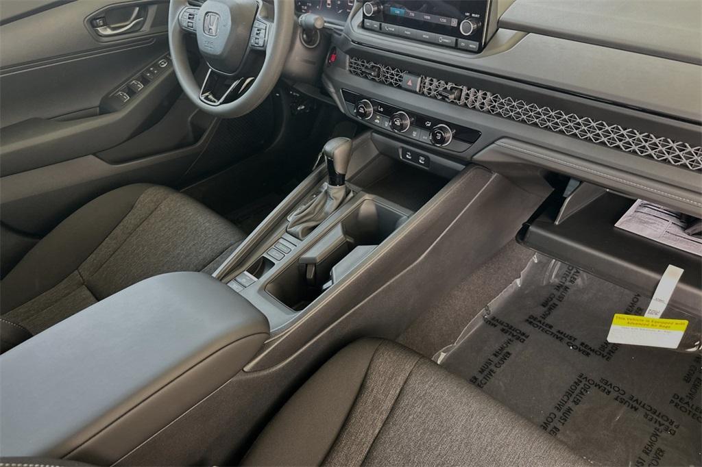 new 2025 Honda Accord car, priced at $28,573