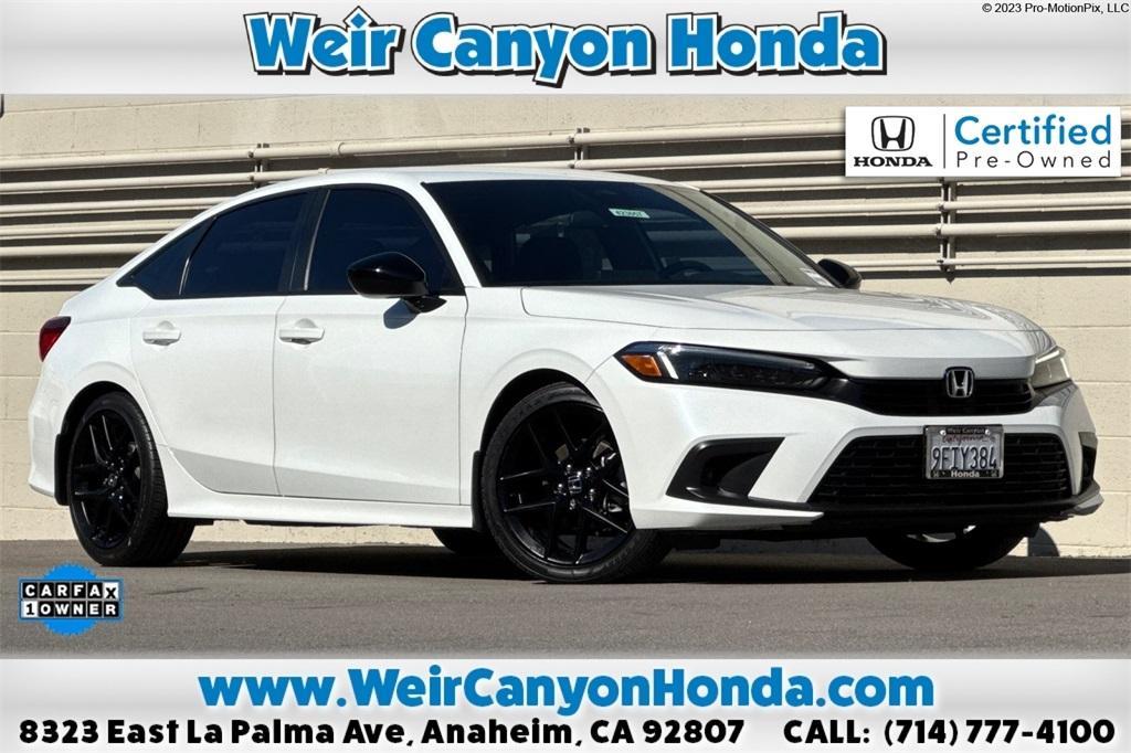 used 2023 Honda Civic car, priced at $22,695