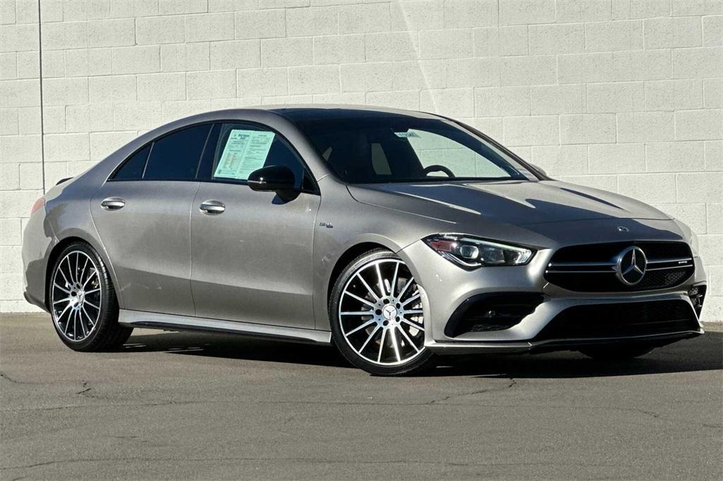 used 2020 Mercedes-Benz AMG CLA 35 car, priced at $30,995