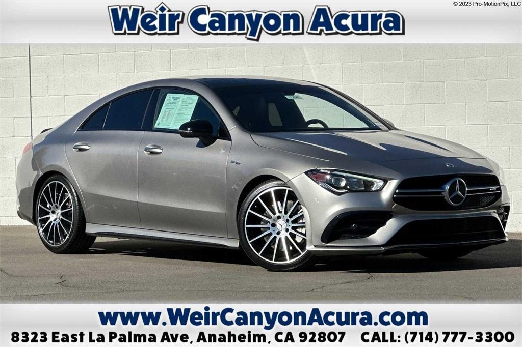 used 2020 Mercedes-Benz AMG CLA 35 car, priced at $30,995