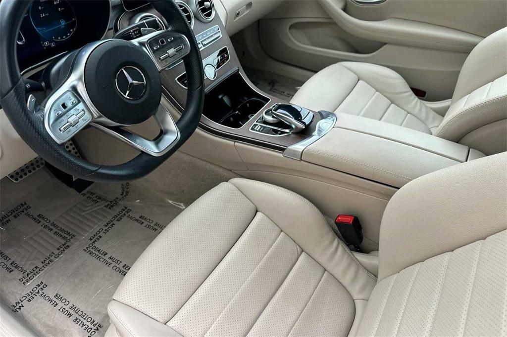 used 2022 Mercedes-Benz C-Class car, priced at $46,595