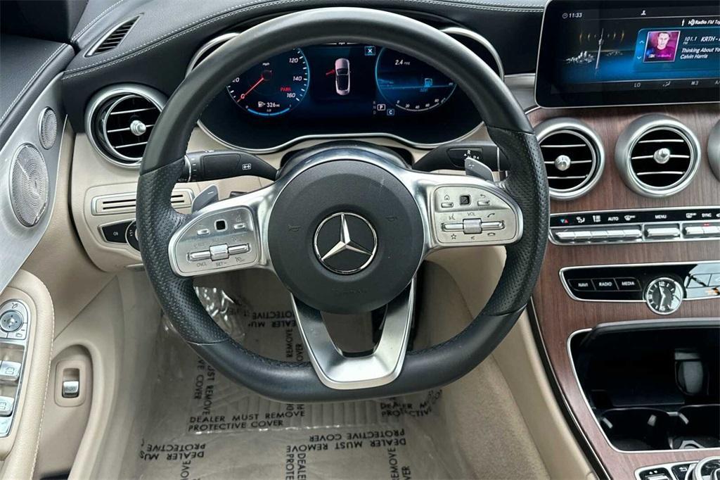 used 2022 Mercedes-Benz C-Class car, priced at $46,595