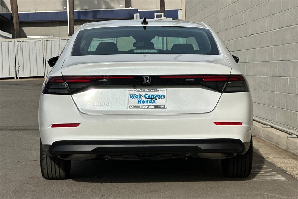 new 2025 Honda Accord car, priced at $30,996