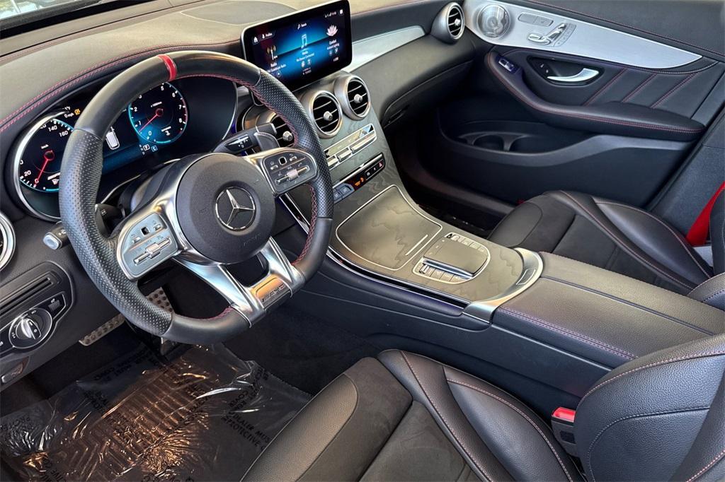 used 2021 Mercedes-Benz AMG GLC 43 car, priced at $41,995