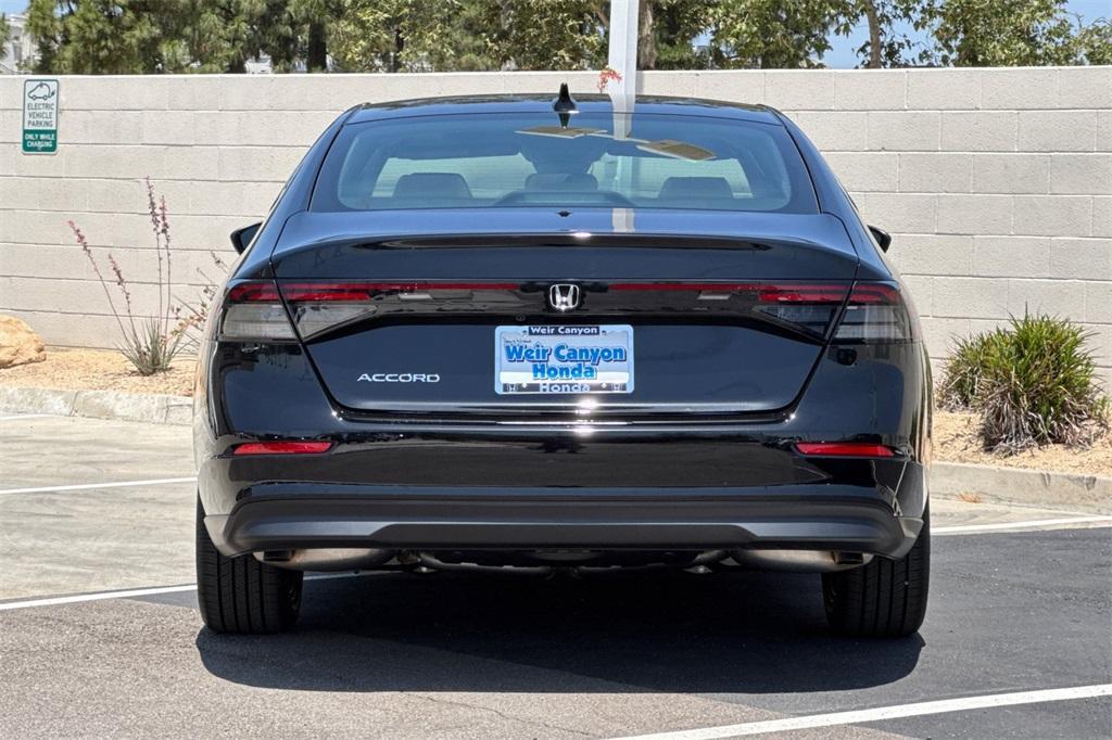 new 2025 Honda Accord car, priced at $31,755