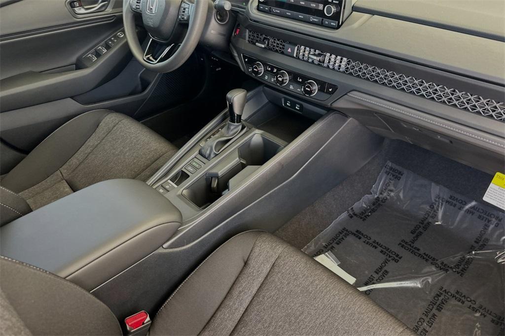 new 2025 Honda Accord car, priced at $31,755