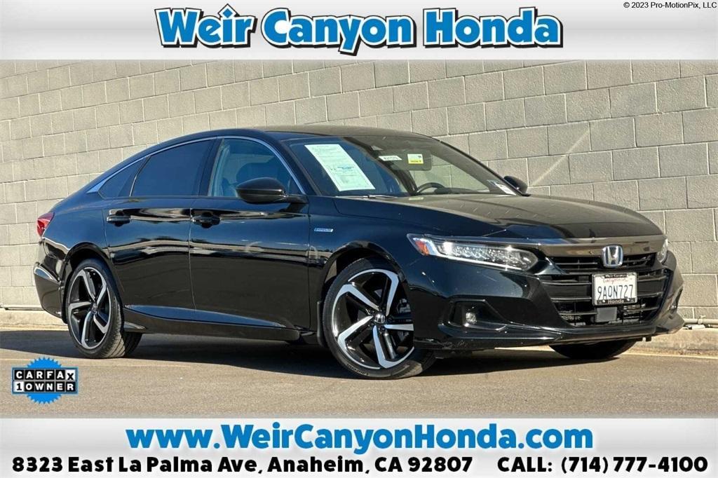 used 2022 Honda Accord Hybrid car, priced at $23,895