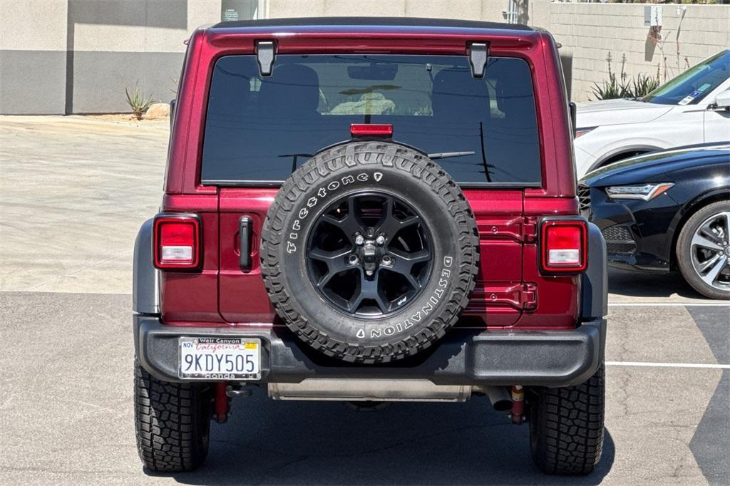 used 2021 Jeep Wrangler Unlimited car, priced at $27,495