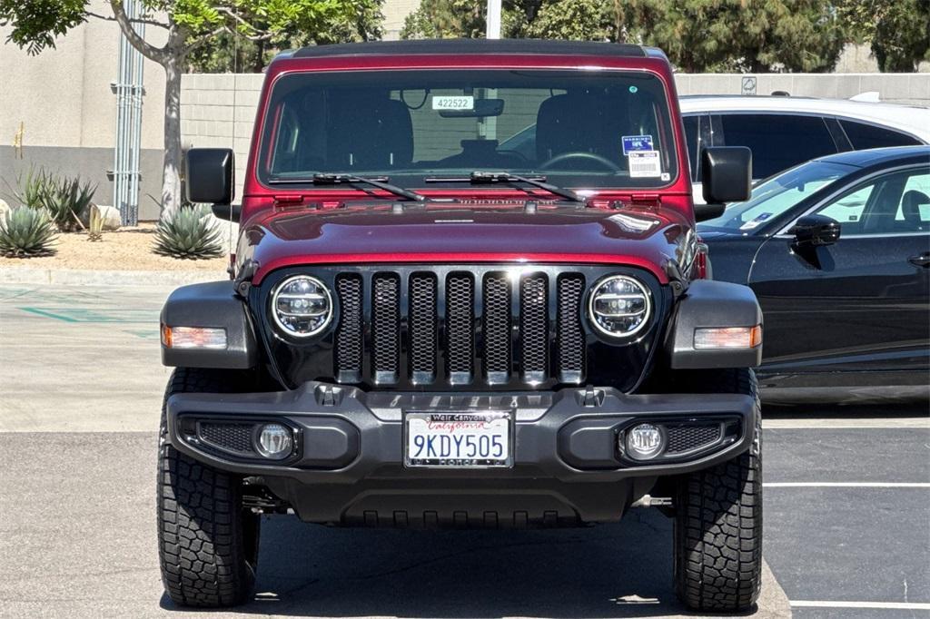 used 2021 Jeep Wrangler Unlimited car, priced at $27,495