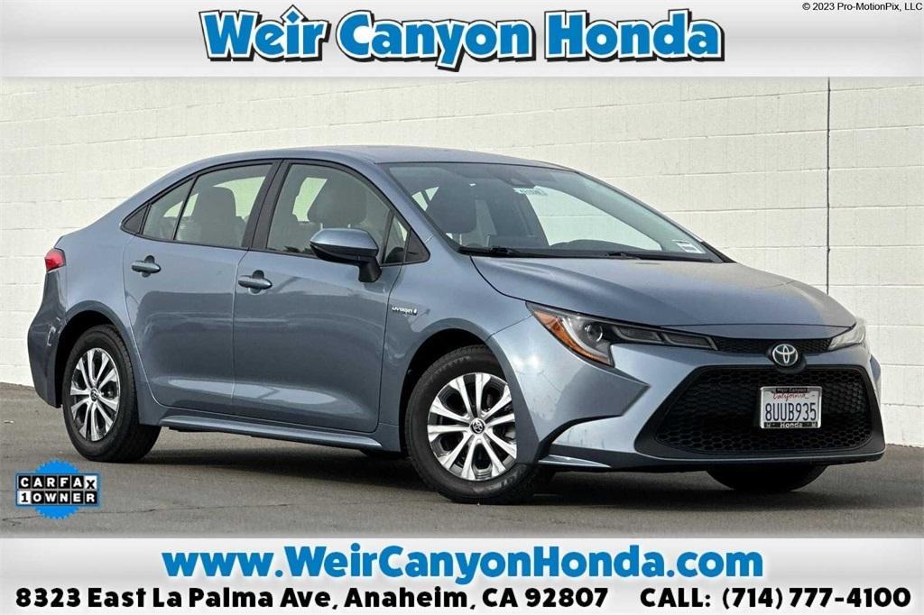 used 2021 Toyota Corolla Hybrid car, priced at $22,095