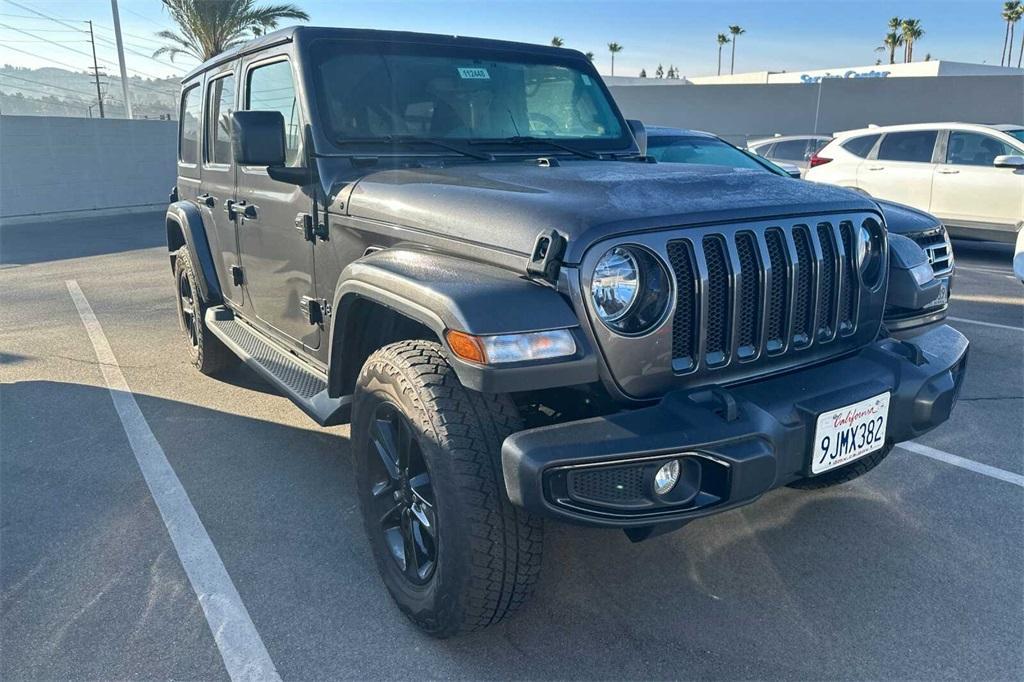 used 2021 Jeep Wrangler Unlimited car, priced at $36,995