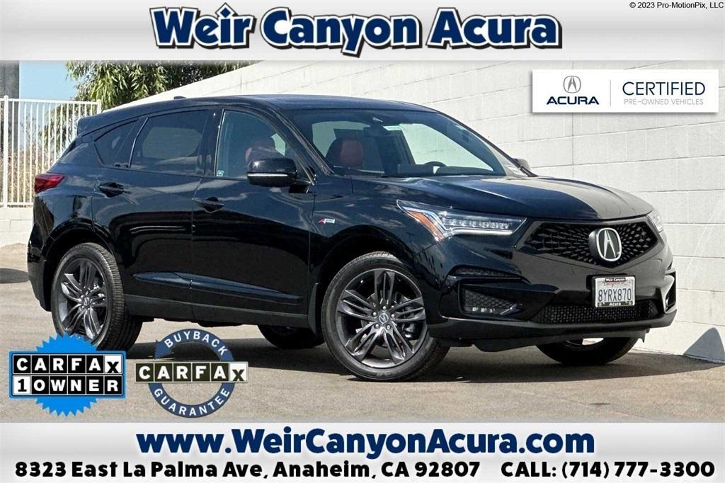 used 2021 Acura RDX car, priced at $34,495