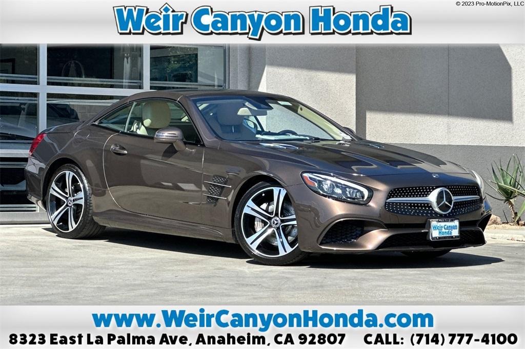 used 2018 Mercedes-Benz SL 450 car, priced at $46,995