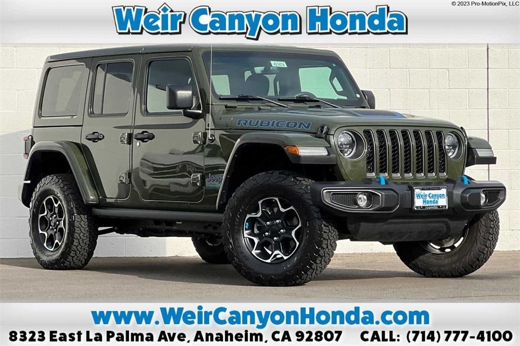 used 2023 Jeep Wrangler 4xe car, priced at $40,995