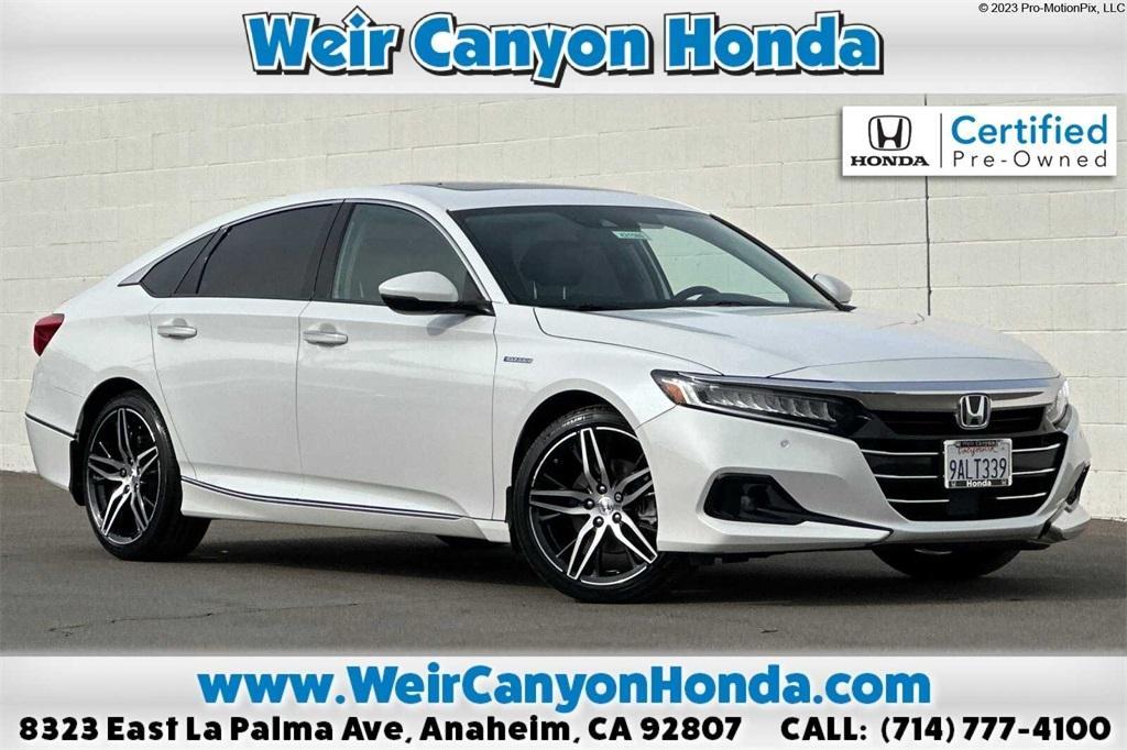 used 2022 Honda Accord Hybrid car, priced at $26,395