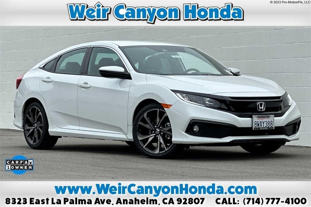 used 2021 Honda Civic car, priced at $21,695