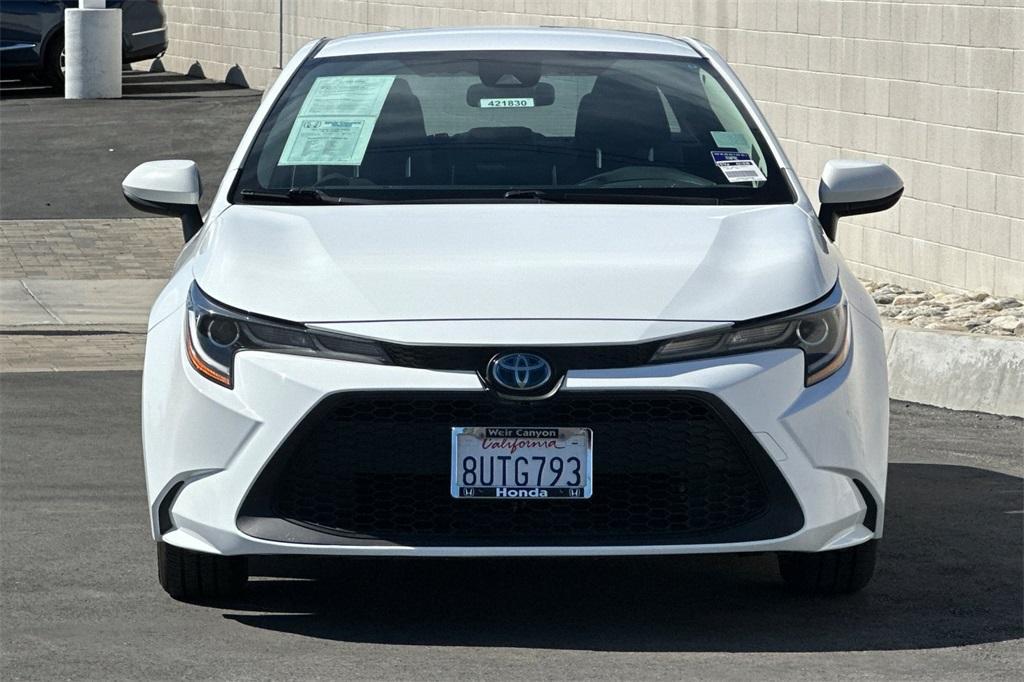 used 2021 Toyota Corolla Hybrid car, priced at $21,595