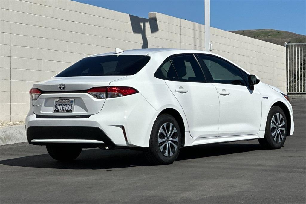 used 2021 Toyota Corolla Hybrid car, priced at $21,595