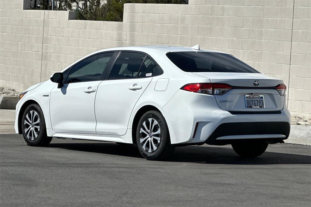 used 2021 Toyota Corolla Hybrid car, priced at $21,595