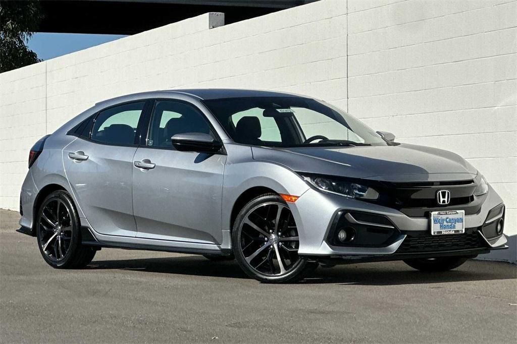 used 2021 Honda Civic car, priced at $22,095