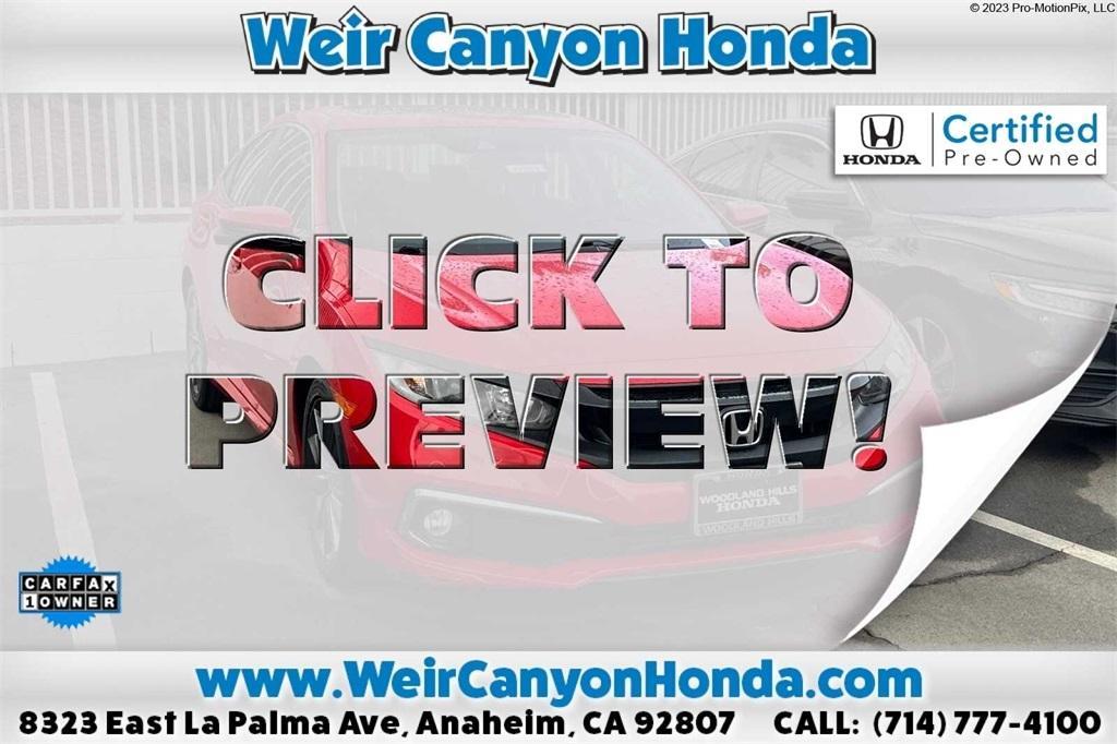 used 2019 Honda Civic car, priced at $19,995