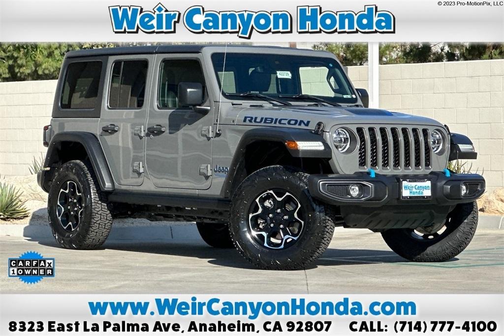 used 2021 Jeep Wrangler Unlimited 4xe car, priced at $26,995