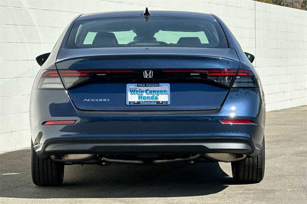 new 2025 Honda Accord car, priced at $31,655