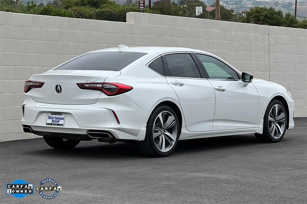 used 2021 Acura TLX car, priced at $31,995