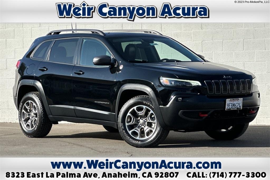 used 2021 Jeep Cherokee car, priced at $20,995