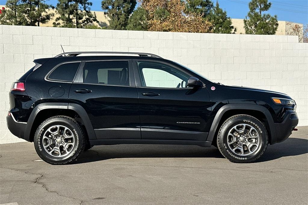 used 2021 Jeep Cherokee car, priced at $20,995