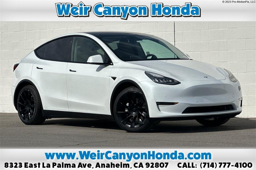 used 2021 Tesla Model Y car, priced at $27,595